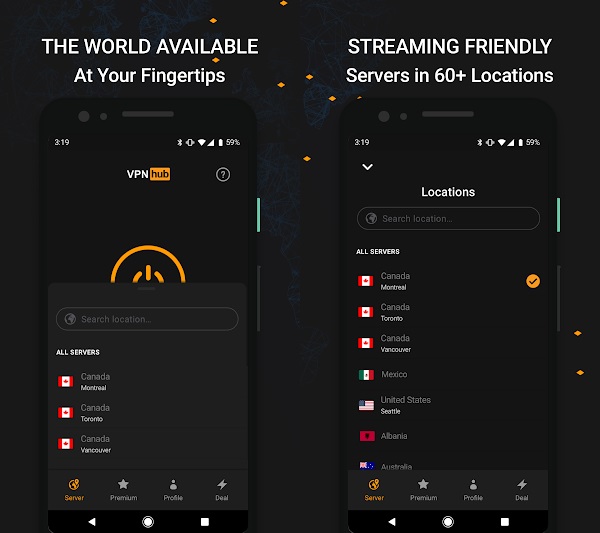 vpnhub mod apk free download