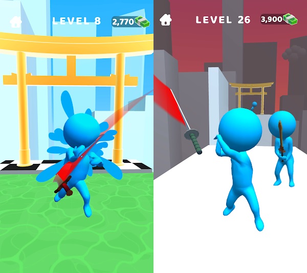 download sword play ninja slice runner 3d mod apk free for android