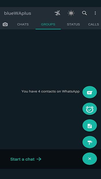 blue whatsapp plus download 2021