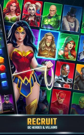 dc heroes and villains apk