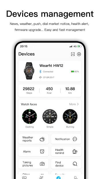 Приложение wearfit pro не видит часы