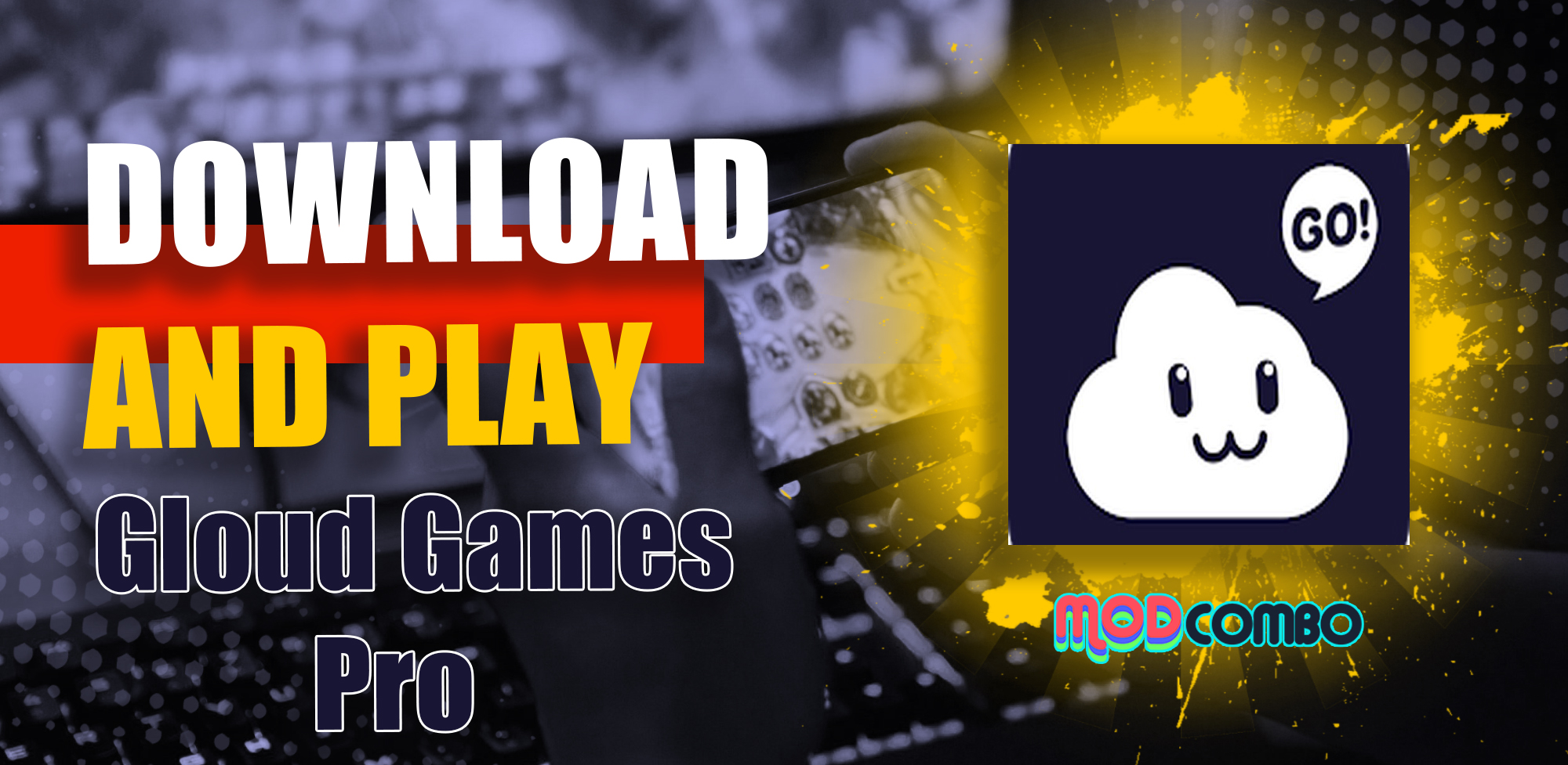 novo apk mod do gloud games! tempo infinito e jogos gratis