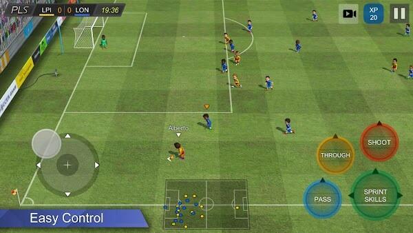 Pro League Soccer v1.0.42 MOD APK (Finish Match, Speed Time) Download