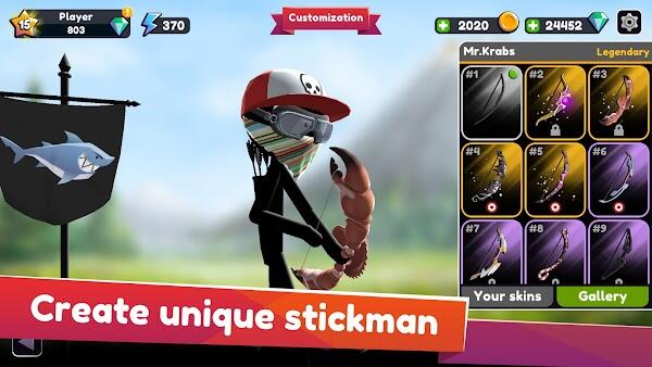 stickman archer games