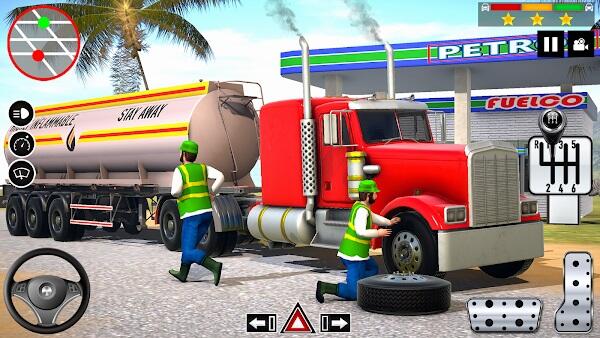 oil tanker truck driving game mod apk download