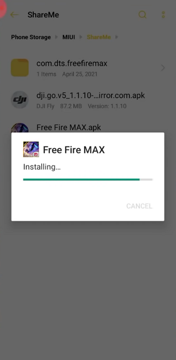 how to install free fire max in india 2