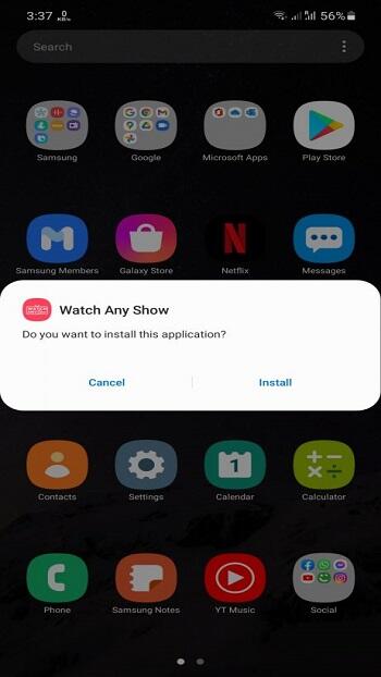 watch any show apk latest version