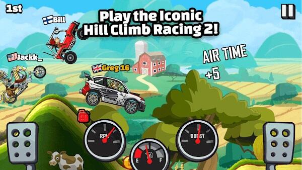 Hill Climb Racing 2 Monedas infinitas y Diamantes