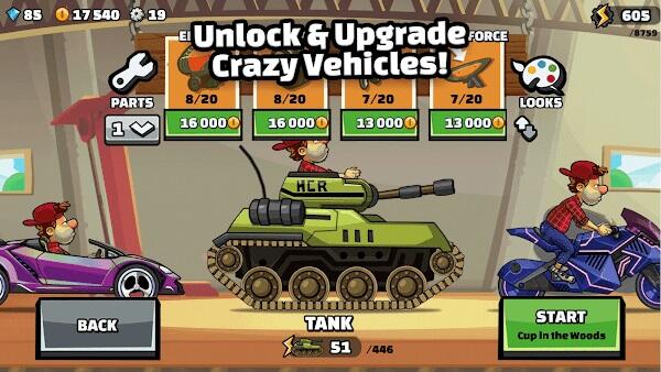 Hill Climb Racing 2 IPA (Unlimited Money+Fuel All Cars Unlocked