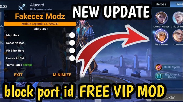 Cheat - Mobile Legends : Fakecez Mod APK v72.5, MARCH 7, 2023