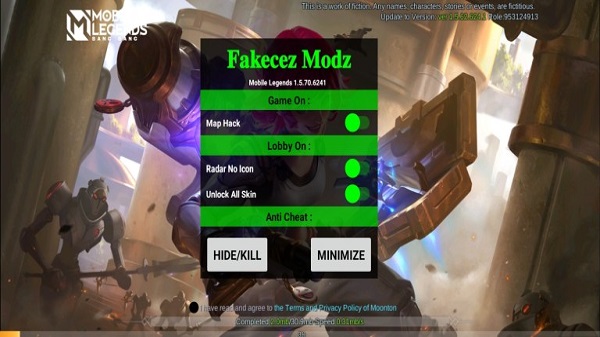 Cheat - [UPDATED] Mobile Legends : Fakecez Mod APK v72.8