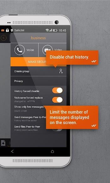 secure messenger safeum mod apk