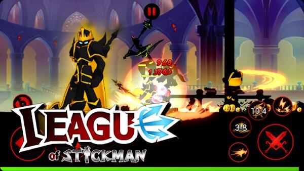 download league of stickman mod apk