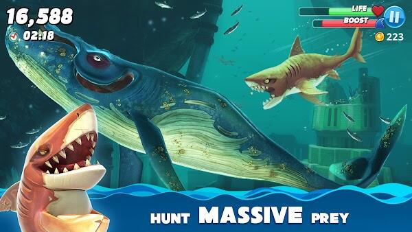 Hungry shark evolution mod apk uang tak terbatas