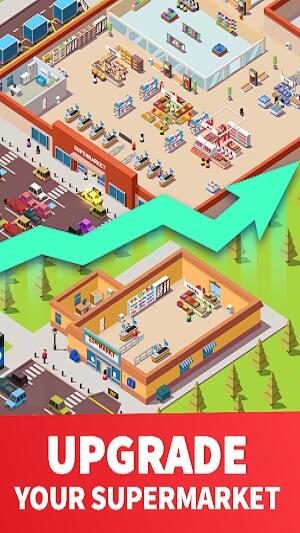 idle supermarket tycoon mod apk unlimited gems