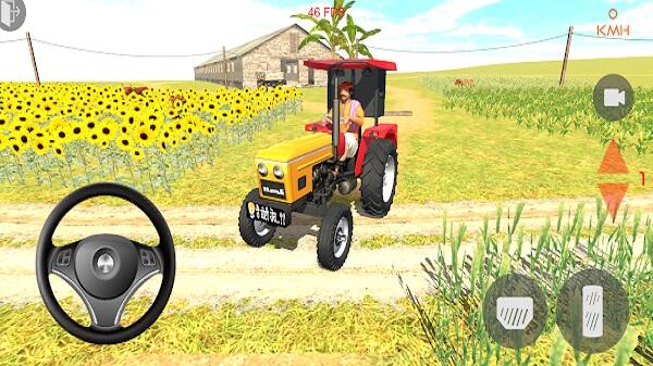 indian tractor driving 3d mod apk