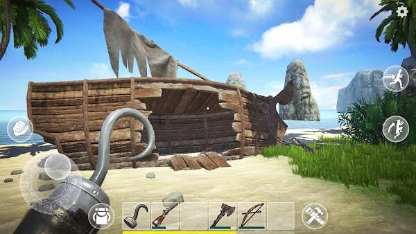 last pirate survival island adventure mod apk download