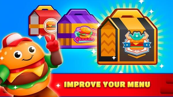 idle burger empire tycoon mod apk download
