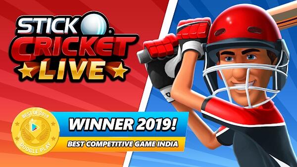 stick cricket live mod apk