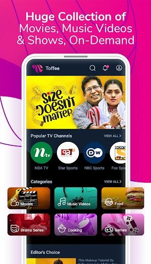 Toffee TV APK Mod 4.8.3 Download  Latest version for Android