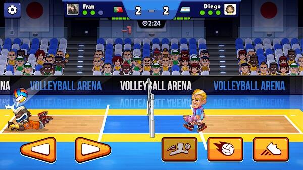 volleyball arena mod apk download