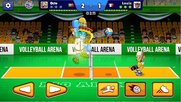 volleyball arena mod apk unlimited money