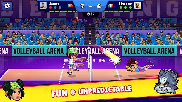 volleyball arena mod apk