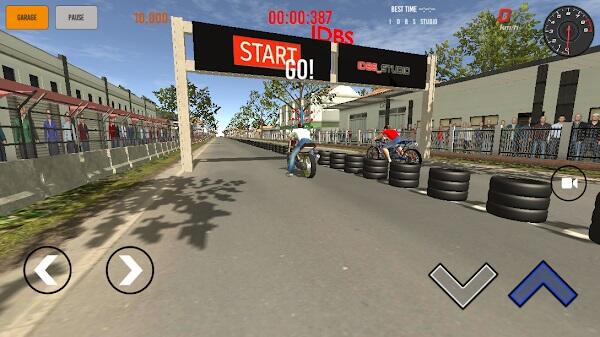 idbs drag bike simulator mod apk di android