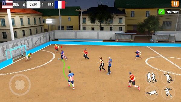 street soccer futsal game mod apk unlimited money