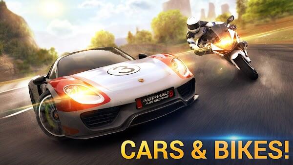 Asphalt 8 Mod APK 7.1.0m (Unlimited money, tokens) Download 2023