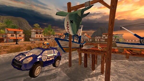 beach buggy racing mod apk download