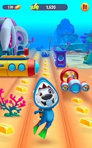 talking tom gold run mod apk unlimited coins and diamonds