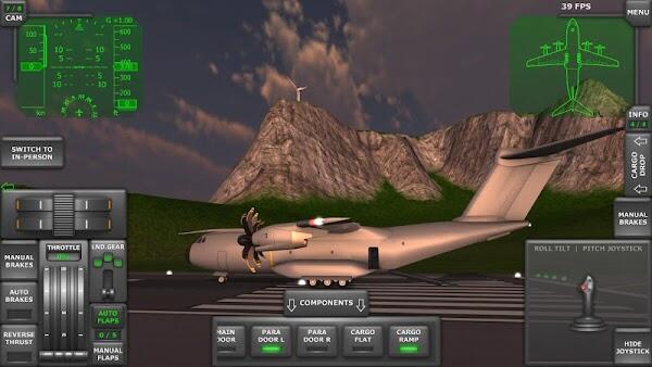download turboprop flight simulator mod apk