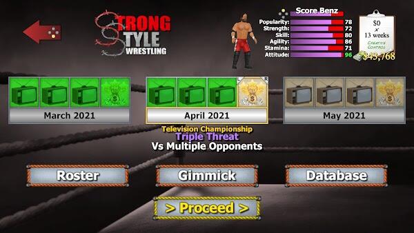 wrestling empire mod apk download android