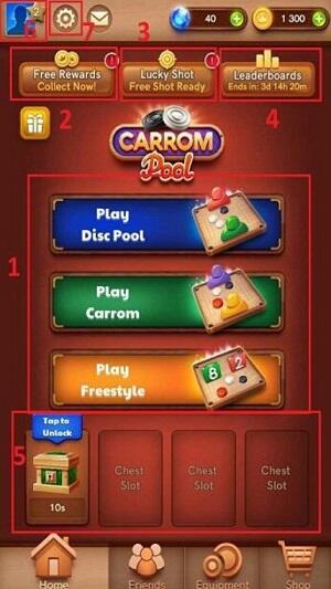 Aim Carrom 2.6.7 Mod APK (Premium unlocked) Download for Android