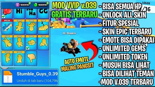 Stumble Guys x Pokemon APK MOD 0.55.1 (Unlimited money) Download