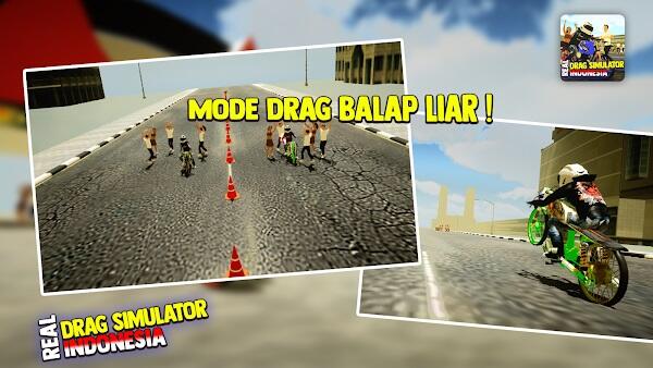 Real Drag Simulator Indonesia Mod APK 4.0 (Unlimited money) Download