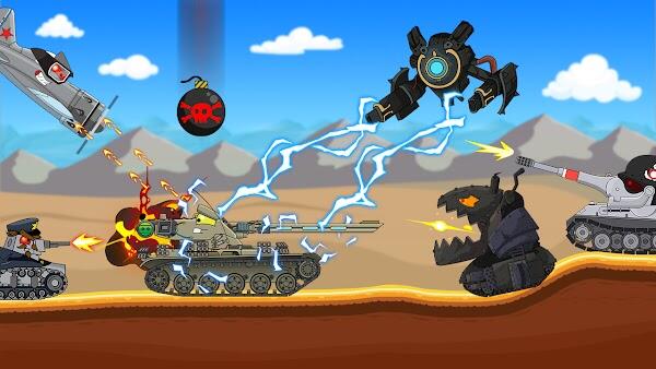 Tank Combat Mod APK 4.1.10 (Unlimited money and gems) Download