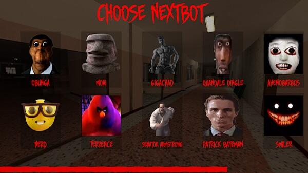 Nextbots Obunga Chase Room, Nextbots In Backrooms Android Gameplay  Walkthrough 