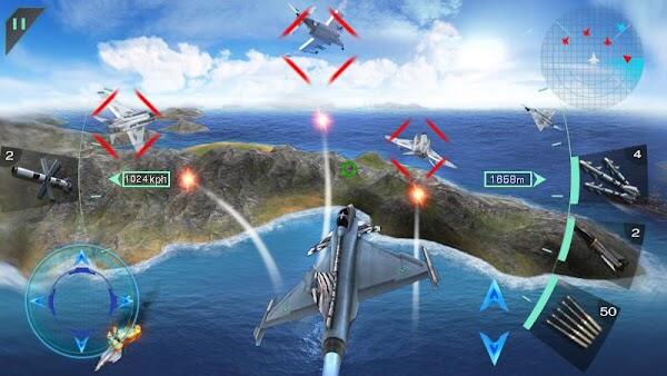 sky fighters 3d mod apk download