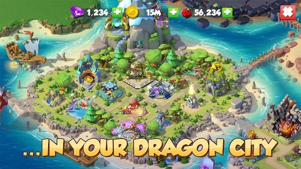 dragon mania legends apk mod latest version