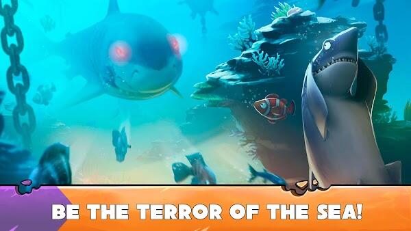hungry shark evolution mod apk unlimited money and gems