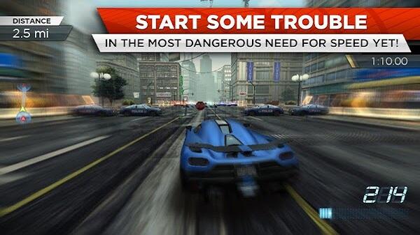 need for speed most wanted mod apk unlimited money
