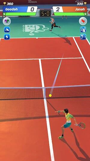 tennis clash mod apk download