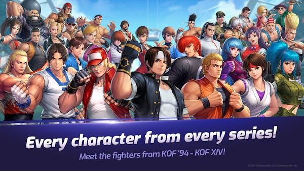 the king of fighters allstar mod apk unlimited ruby