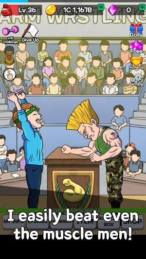 arm wrestling clicker mod apk latest version