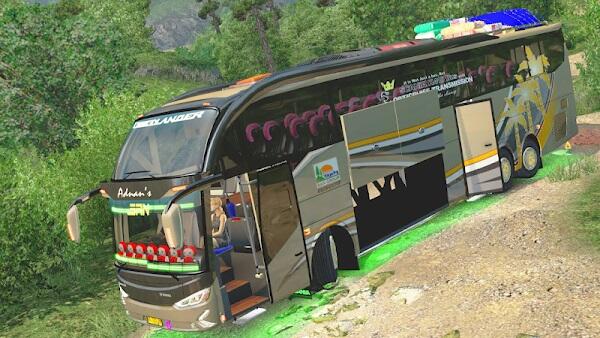 bus simulator lintas jawa 2023 mod apk versi terbaru