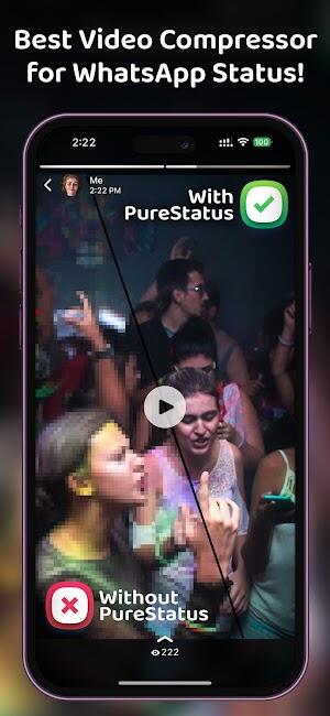 pure status mod apk premium unlocked