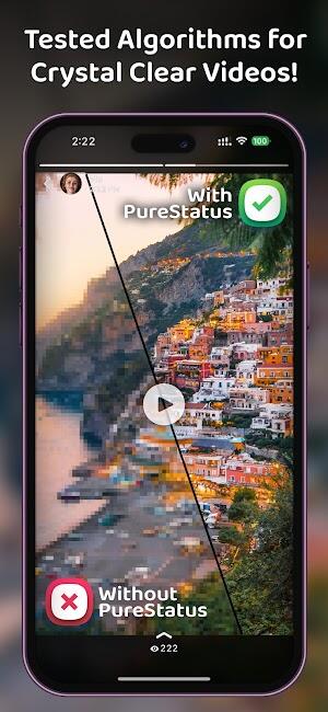 pure status mod apk without watermark