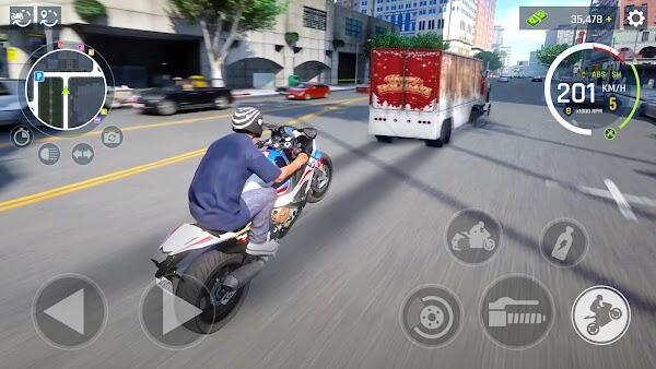 real moto driving racing world mod apk download